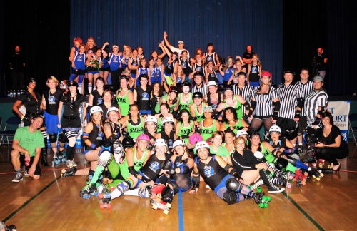 SVRG, SCRG, and the SC groms after the bout. Photo credit: Jim Cottingham